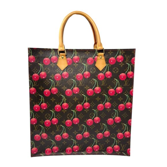 LOUIS VUITTON Vintage 2005 M95010 Monogram Cherry Bag Sac Plat Brown [106493] - Picture 6 of 15